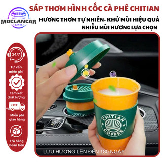  Sáp Thơm Cafe Ô Tô - Nước Hoa Tinh Dầu Thơm CHITIAN Hương Coffe Cho Xe Hơi Văn Phòng Nhà Cửa 200ml 