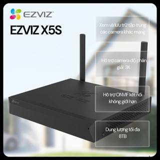 Đầu Ghi Hình EZVIZ X5S 4 Kênh 4W / 8 Kênh 8W, NVR, Kết Nối Camera Wifi EZVIZ Tối Đa 5MP, Hổ Trợ Ổ Cứng 8TB, BH 2 Năm