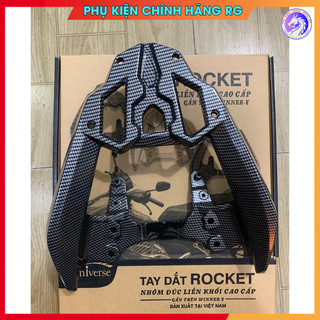 Cảng Sau Winner X Kiểu  Rocket, Tay Dắt Cảng Sau Xe Winner  Nhuôm Nguyên Khối Sơn Tĩnh Điện Chính Hãng