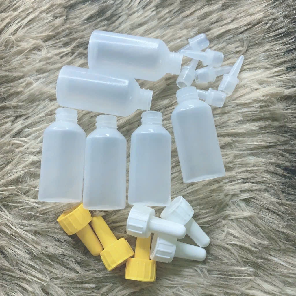 Chai nhựa nhỏ mắt 10ml [1000 chai] , Chai nhỏ giọt 10ml chiết dung dịch mỹ phẩm, lọ nhỏ giọt - Hippo