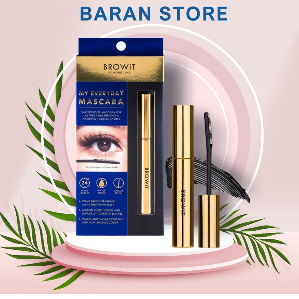 Mascara Browit By Nong Chat My Everyday 5.5g Mi Cong Dài Tự Nhiên, Chống Nước 24H Baran Shop