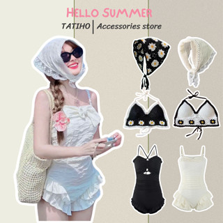 Đồ Đi Biển Nữ, Set Đồ Bơi Bikini 2 Dây Liền Thân Jumpsuit Áo Tắm Đi Biển Thời Trang Mùa Hè - TATIHO - Mã AH00