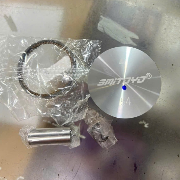 Piston bạc Smitoyo trái 54 .01- 02- 03 đầu cao chưa móc mắt
