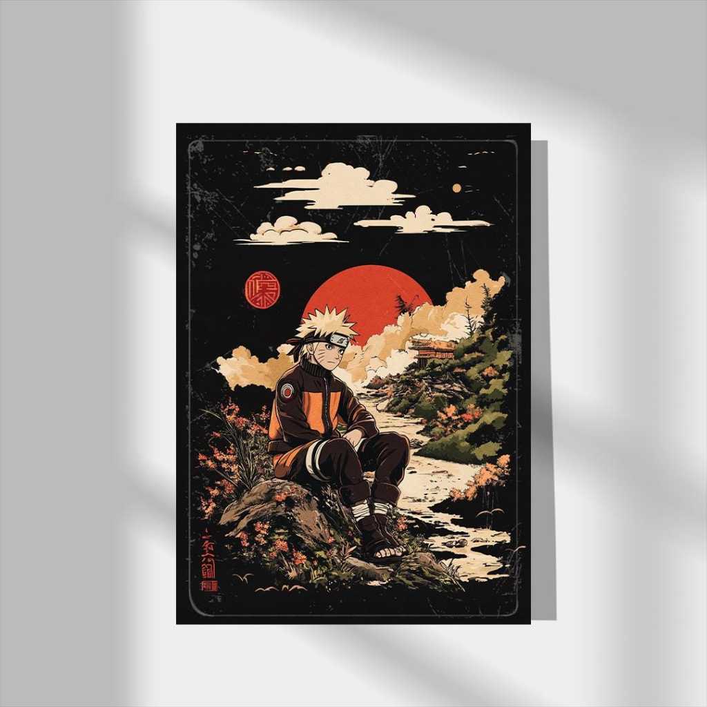 FREESHIP ⭐️ Naruto Poster | Comic Poster - Tranh Decal Dán Tường - Ảnh Treo Tường