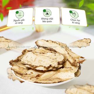 Đương quy 100g, quy ngố thái lát mỏng, khô, trắng, thơm - Chợ Thảo Dược Việt