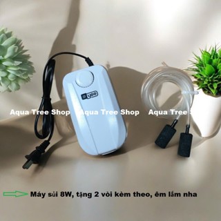 Máy sủi khí bể cá siêu êm hãng YEE có điều chỉnh to nhỏ (YTZ-314, YTZ-316, YTZ-318), máy tạo oxi hồ cá cảnh