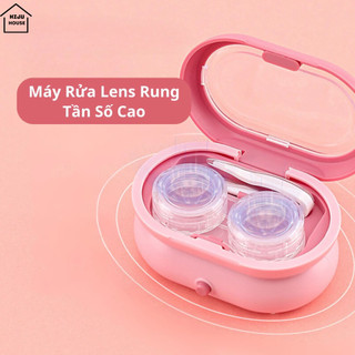 Hộp Rửa Lens Máy Rửa Lens Sóng Âm 360 Độ Dụng Cụ Rửa Lens Tự Động Nhỏ Gọn Kèm Nhíp Gắp HIJU- MRL01 
