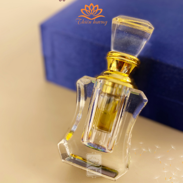 Tinh dầu trầm hương 1ml trồng nguyên chất Trầm Hương Thiên Hương, Lưu hương trên 12 tiếng, thư giãn 