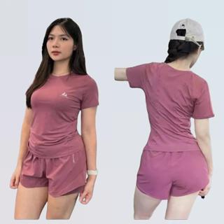 Bộ tâp, thể thao nữ Quần Hai túi khoá, hai lớp thun lạnh mềm mịn co giãn