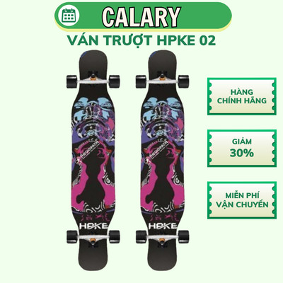 Ván Trượt Cougar-Longboard HPKE-02 Cao Cấp, Mặt Nhám Dành Cho Người Lớn Và Trẻ Em