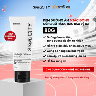 Kem dưỡng ẩm cho nam đa năng kiểm soát dầu nhờn 5 in 1 Men Stay Simplicity Facial Moisturizer 80g