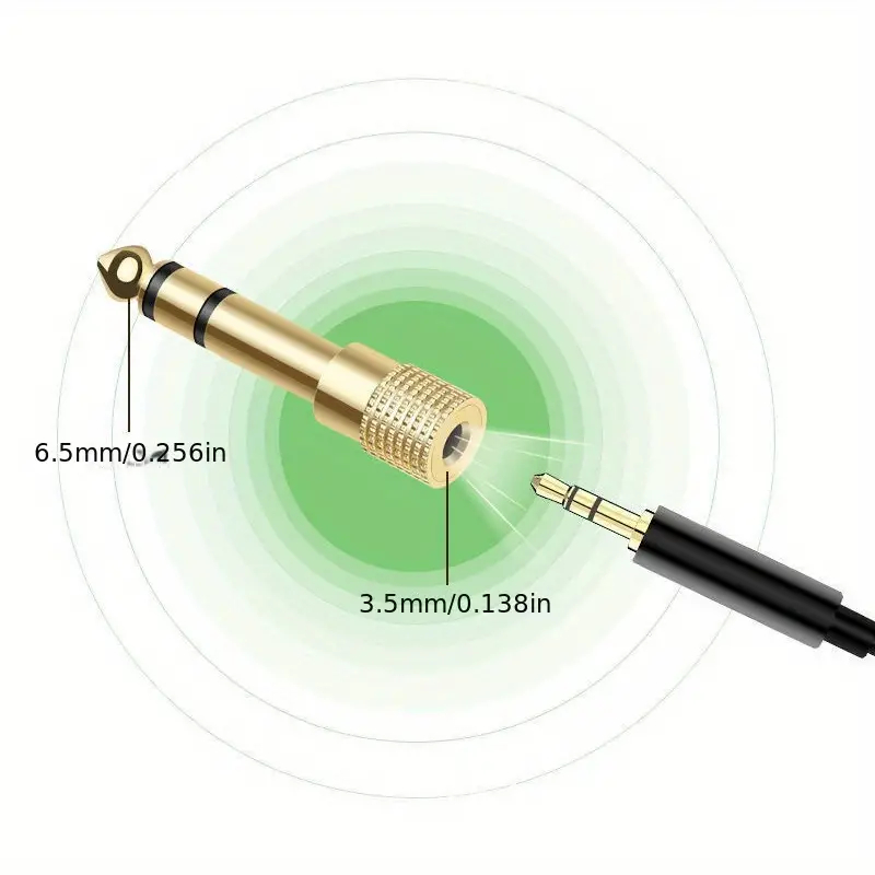 Combo 02 Jack chuyển đổi 3.5 ly sang 6 ly,