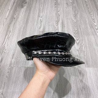 (CHUẨN AUTH) MŨ NÓN DA BÓNG BAKER BOY THỜI TRANG