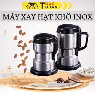 Máy xay hạt khô Inox 304 xay bột, gia vị cà phê đa năng 8 Lưỡi Dao Nghiền Đồ Khô Cà Phê Bột Ngũ Cốc