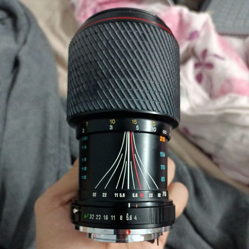 Tokina Minolta MD AF 70-210mm Zoom lens 1:4-5.6 pentax