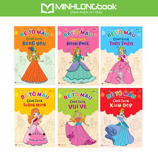 Sách: Bé Tô Màu Công Chúa (Túi 6 Cuốn)