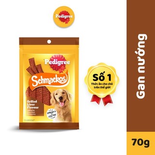  Pedigree Schmackos Bánh thưởng cho chó 70g 