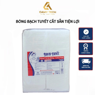 Bịch 500gr Bông Gòn Bạch Tuyết Cắt Sẵn, Bông Bạch Tuyết Cắt Miếng Tiện Lợi