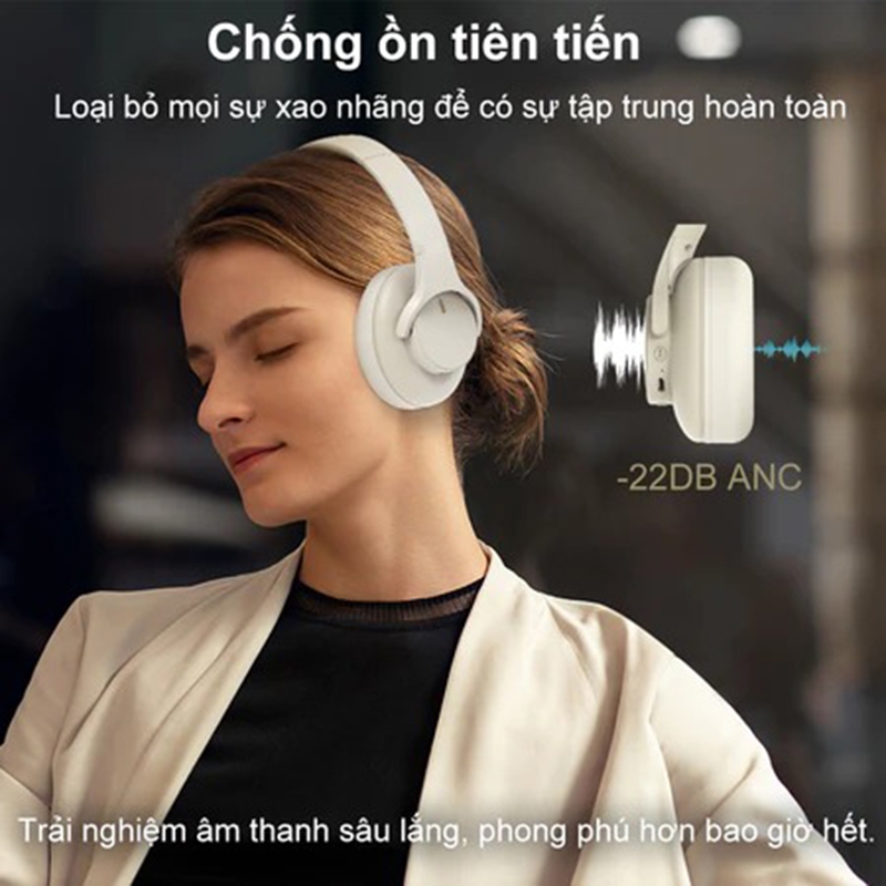 Tai nghe bluetooth độ trễ thấp tai nghe bluetooth chụp tai không dây cảm ứng thông minh, chống ồn, siêu bền cho thể thao | BigBuy360 - bigbuy360.vn