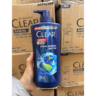 Dầu gội clear men 900g