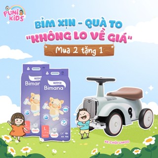 [2BM] [SIÊU HỜI - TẶNG XE CHÒI UMOO]02 BỊCH Tã/Bỉm NgàyĐêm BIMANA HÀN QUỐC chấtlượng,mềmmại,antoàn,thấmhút tốtsizeNB-3XL