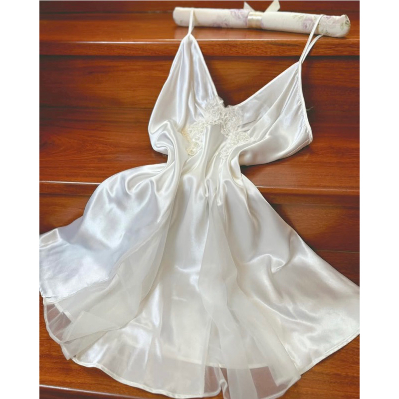 Đầm lụa bridal Valmode