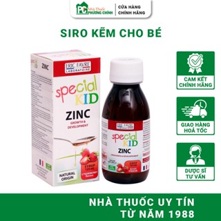 Siro Kẽm Cho Bé Special Kid Zinc Giúp Bé Tăng Đề Kháng, Giảm Ốm Vặt 125ml