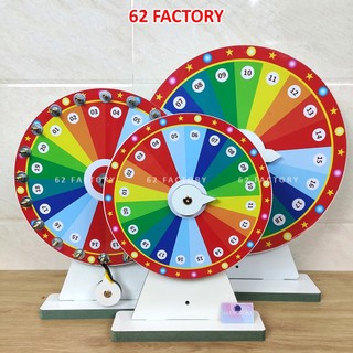 Vòng quay may mắn trúng thưởng 20 ô họa tiết đa sắc làm sự kiện xổ số chương trình sale khuyến mãi M-21