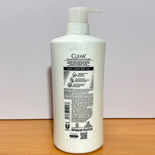 Dầu gội Clear Bạc Hà 630g