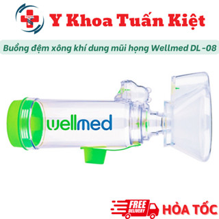 ✅ Buồng đệm xông khí dung mũi họng, dụng cụ hít mũi hen suyễn Wellmed DL-08