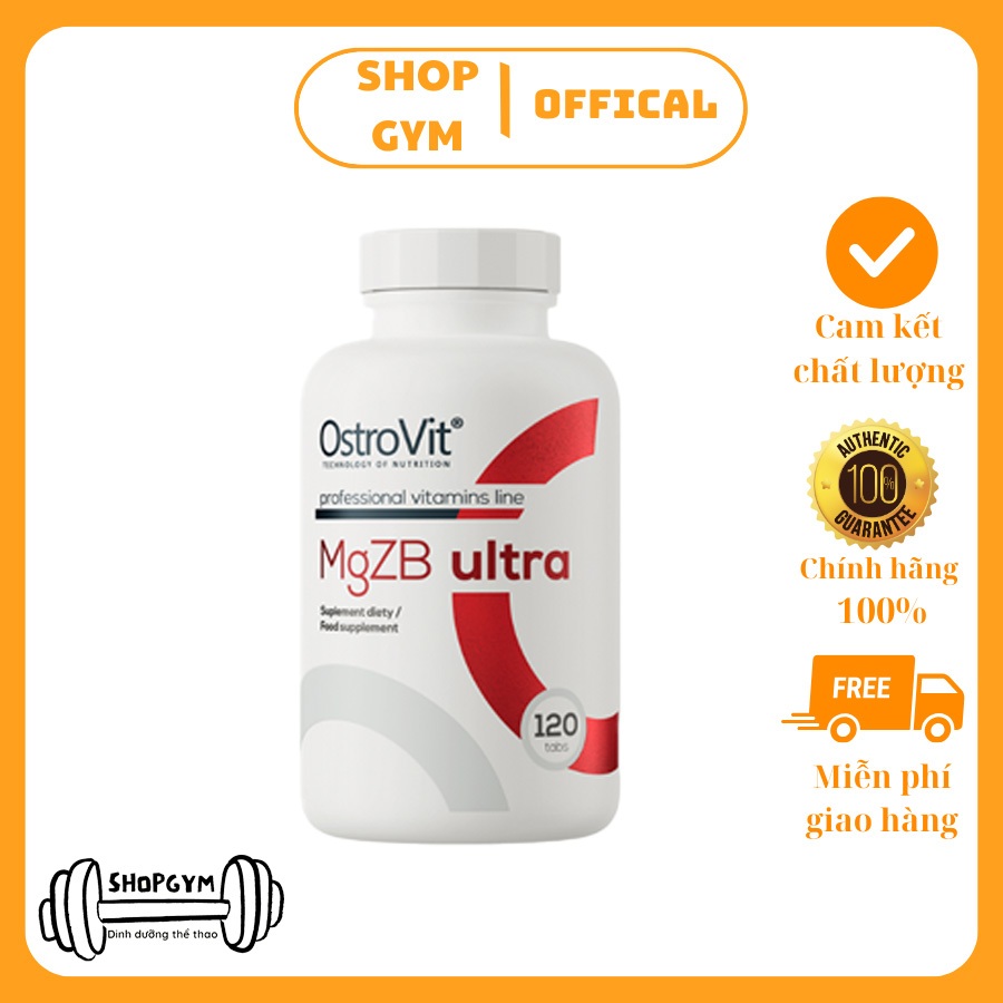 Viên uống OstroVit MgZB Ultra - Tăng cường ệ miễn dịch, hỗ trợ sức khỏe tổng thể