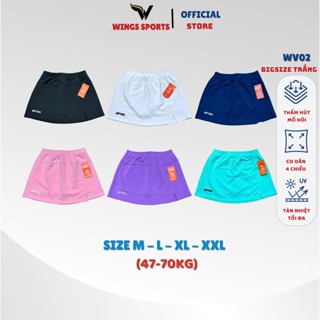 [BIG SIZE] Váy cầu lông - dày dặn, mặc thấm hút mồ hôi WV02