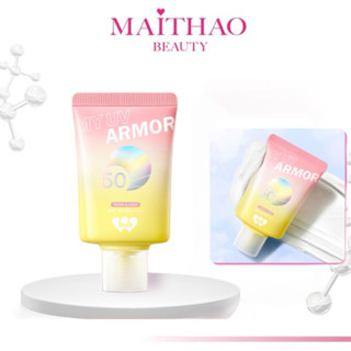 Kem Chống Nắng barenbliss My UV Armor SPF 50 PA++++ Cho Body Mặt Kiềm Dầu Nâng Tông Chất Thoáng 30g