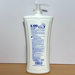 Sữa tắm E100 Tinh Chất Sữa Dê 1.2Kg