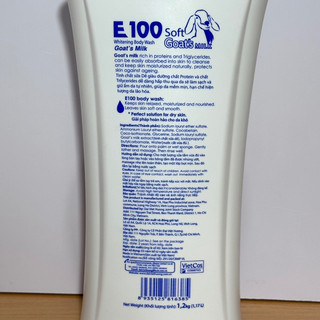 Sữa tắm E100 Tinh Chất Sữa Dê 1.2Kg