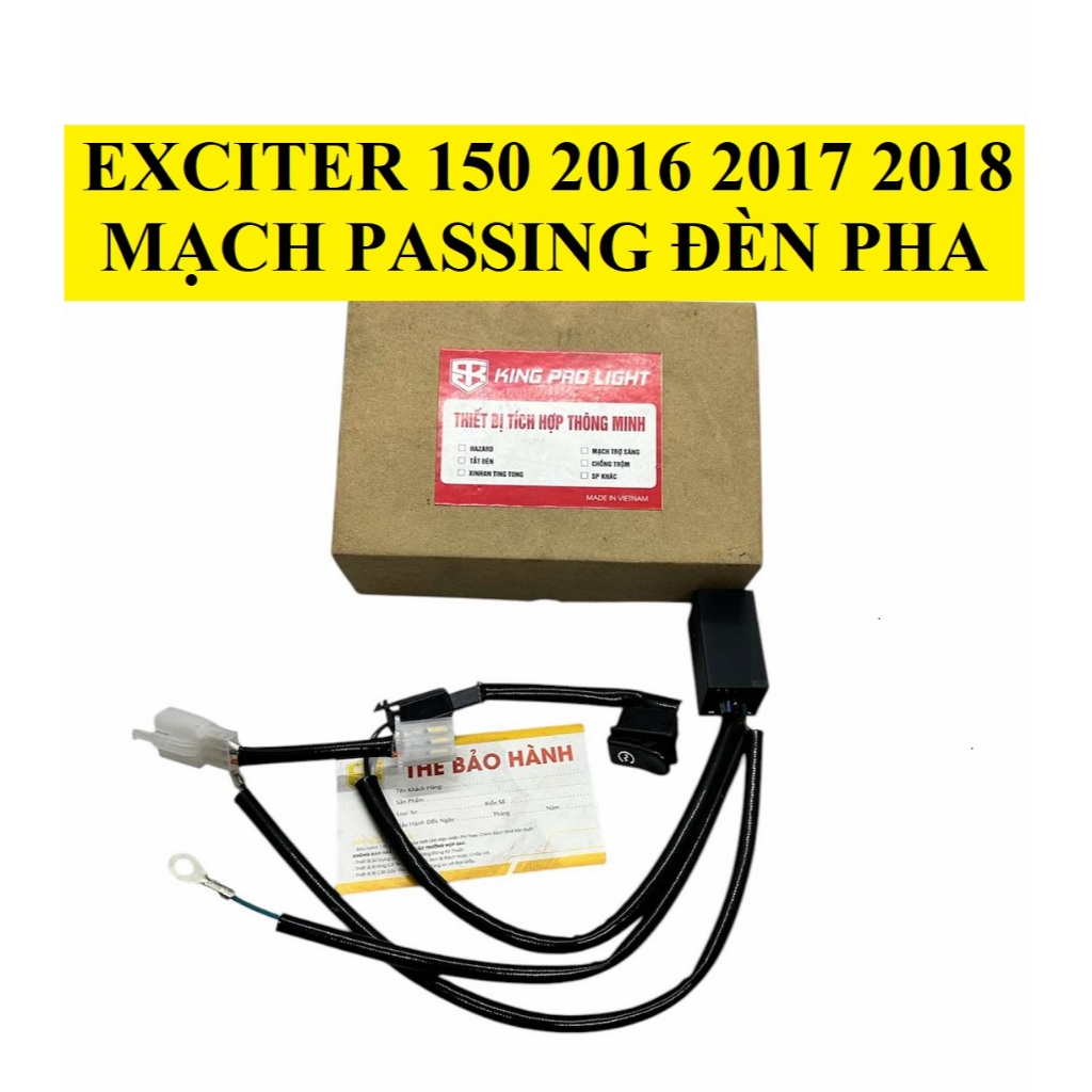 Mạch Passing Xe EXCITER 150 2016 2017 2018