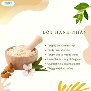 Gói 500g bột Hạnh Nhân Olam - Nguyên Chất, Giàu Dinh Dưỡng, Dùng Làm Bánh - NGỌT ĐỒ LÀM BÁNH