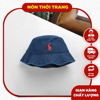 Mũ nón vành jean logo thêu ngựa cap cấp xukacapbeauty