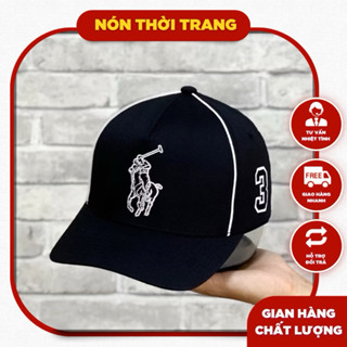 #Có video Mũ nón kết bít đuôi PO.LÔ thêu hình hãng thời trang nam thể thao