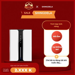 XẢ kHO Máy Hút ẩm, Lọc Không Khí SHING DE LA - Giúp Nhà Luôn Khô Giáo - Xử Lý Không Khí Ẩm Bụi MẪU MỚI