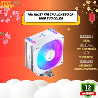  Tản nhiệt khí CPU Jonsbo CR-1000 EVO Color - Bảo Hành 12 Tháng 