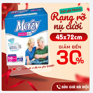 Tấm đệm lót Merzy 45x72 siêu thấm 5 lớp #merzy #lót già merzy #lót merzy #tã già merzy #lót già #lót già 60x70 #merzy