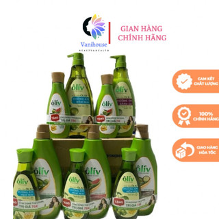  Dầu Gội   Sữa tắm Oliv 650ml Tặng Kèm Sữa Tắm  Dầu gội 250ml 
