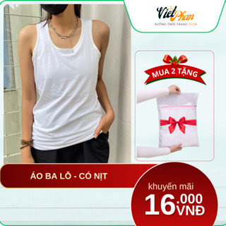 Áo Nịt Ngực Tomboy Ba Lỗ Dài TGTB đi chơi, đi gym thoải mái, mát mẻ, thấm hút mồ hôi