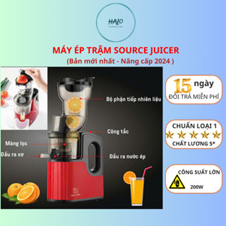  Máy ép chậm máy ép hoa quả nguyên trái công nghệ hiện đại ép nước hoa quả kiệt bã 