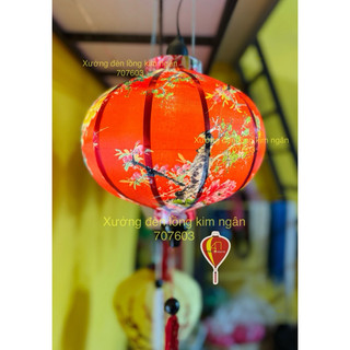 Đèn lồng phố hội phi 3D chuyên trang trí nhà cửa treo trung thu treo tết cực đẹp (30,40,45cm