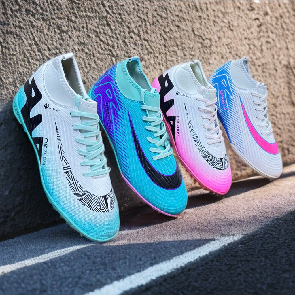 Giày bóng đá VN Waka Fly Vapor 16 Cổ Chun, giày đá banh cỏ nhân tạo - 2EVSHOP