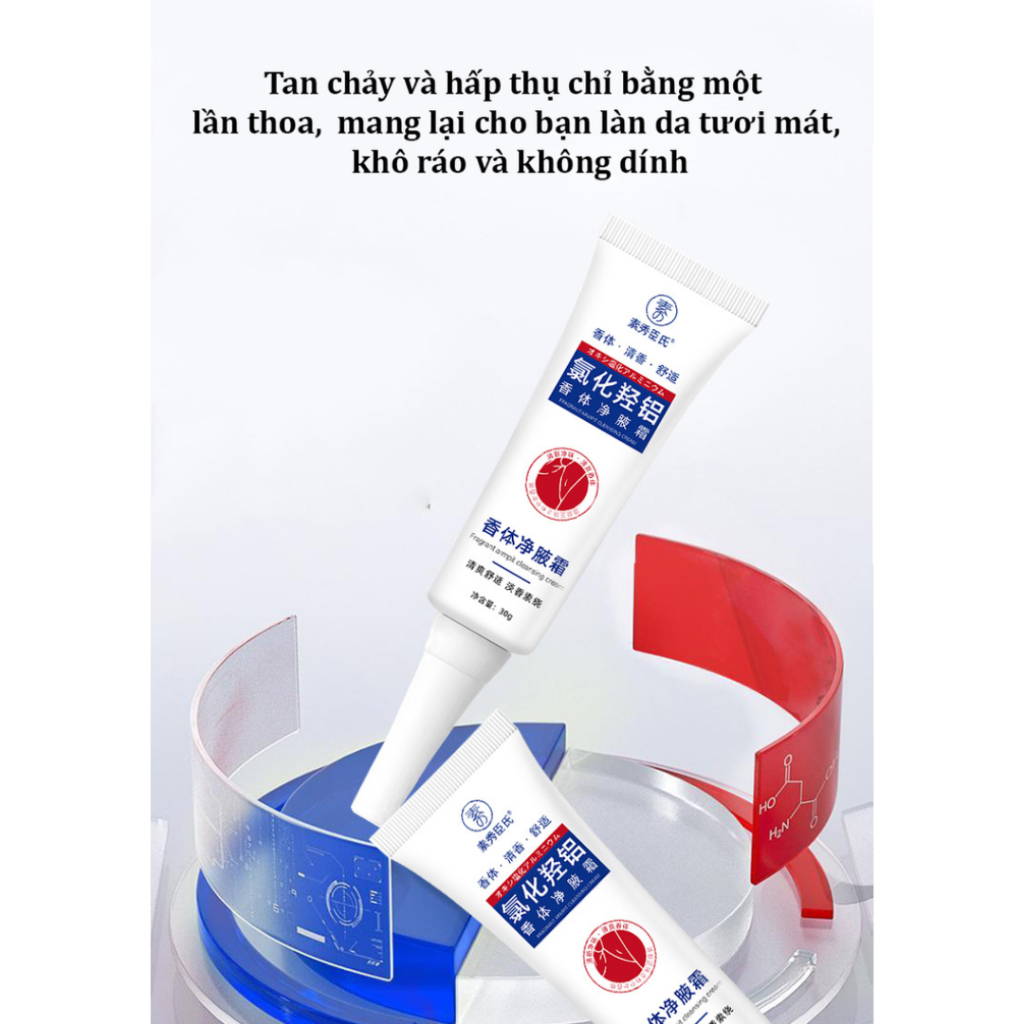 Kem dưỡng khử mùi hôi nách Phalamin - Giúp chăm sóc vùng nách thông thoáng, thơm mát, không gây hôi, không chảy mồ hôi