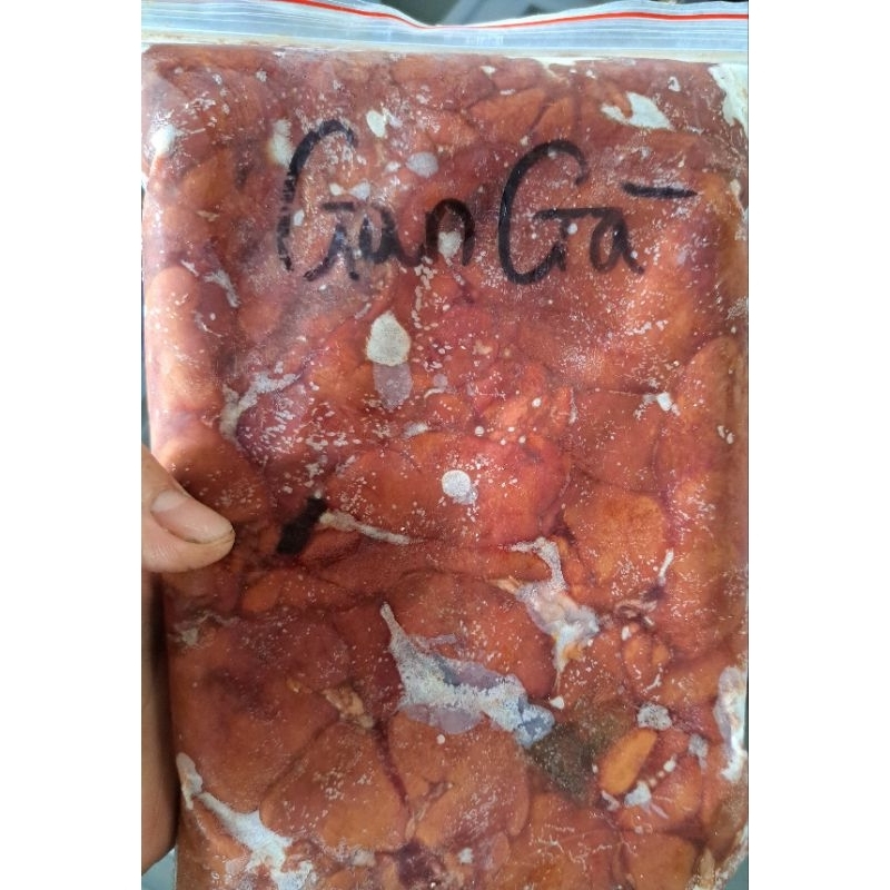 Gan gà tươi làm sạch cấp đông