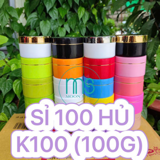 Sỉ 100 hủ K100 đựng 100g kem chiết mỹ phẩm 